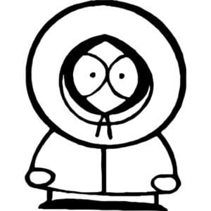 South Park Kenny Decal Sticker