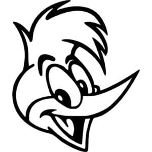 Woody Woodpecker Decal Sticker