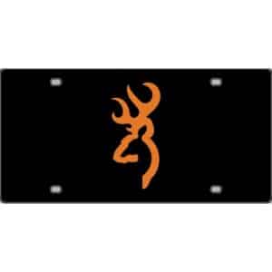Browning-Logo-License-Plate