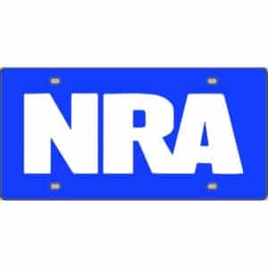 NRA-Logo-License-Plate
