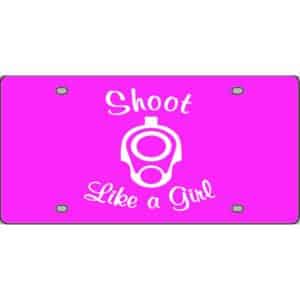 Shoot-Like-A-Girl-License-Plate