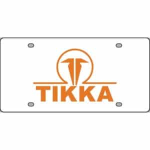 Tikka-Firearms-License-Plate