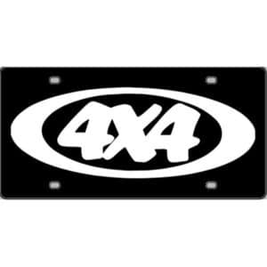 4x4-H-License-Plate