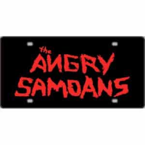 Angry-Samoans-License-Plate