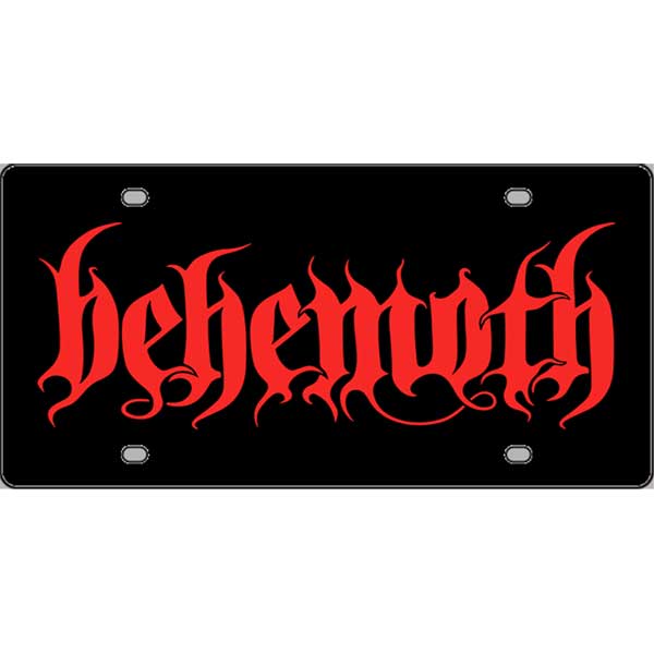Behemoth-License-Plate