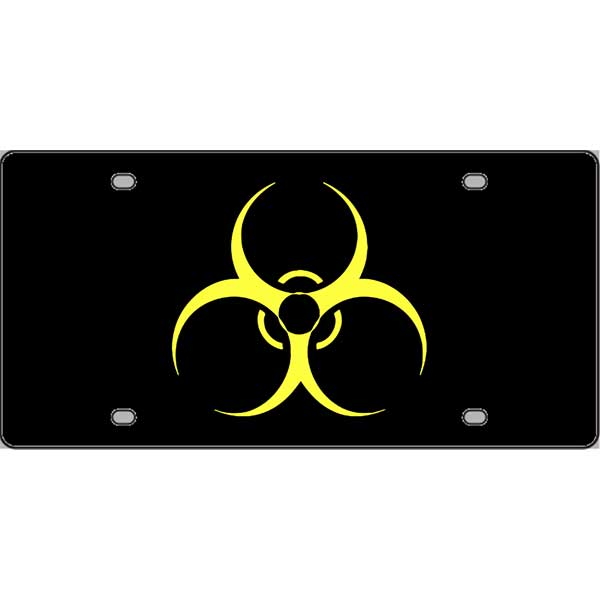 Biohazard-License-Plate