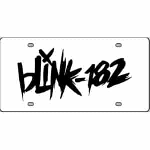 Blink-182-License-Plate