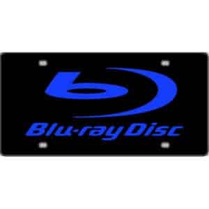 Blu-ray-Disc-License-Plate