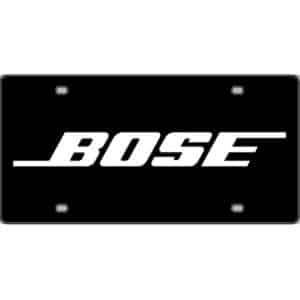 Bose-Audio-License-Plate