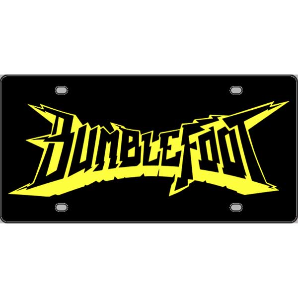 Bumblefoot-License-Plate