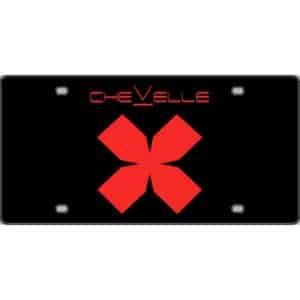 Chevelle-Band-License-Plate