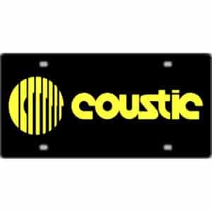 Coustic-Audio-License-Plate