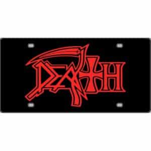 Death-Band-License-Plate