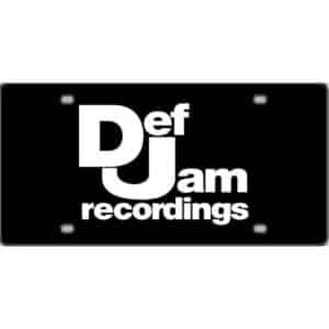 Def-Jam-Recordings-License-Plate