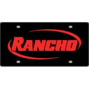 Rancho-Suspension-License-Plate