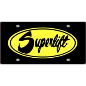 Superlift-Logo-License-Plate