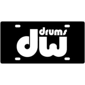 Drums-Workshop-Logo-License-Plate