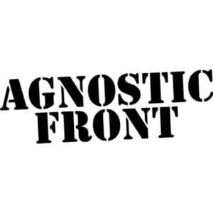 Agnostic Front Band Logo Decal Sticker