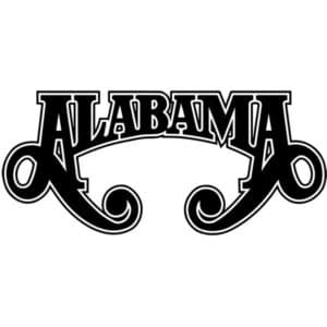 Alabama Band Logo Decal Sticker