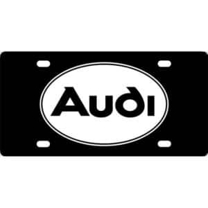 Audi Logo License Plate