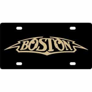 Boston Band Logo License Plate