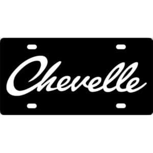 Chevelle License Plate