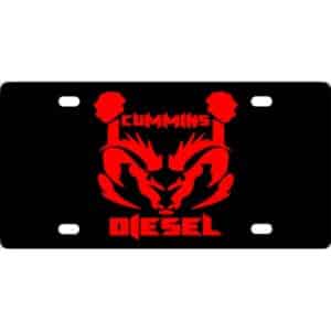 Cummins Diesel Ram License Plate