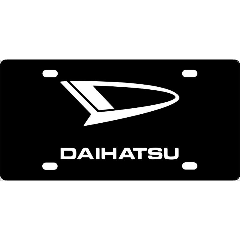 Daihatsu Logo License Plate