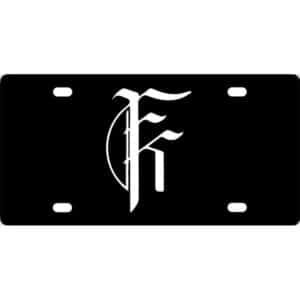 Fit For A King Band License Plate