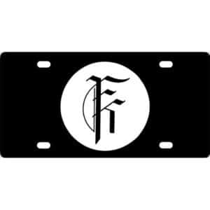 Fit For A King Band Logo License Plate