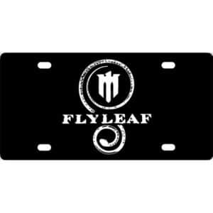 Flyleaf Band Logo License Plate