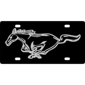 Ford Mustang License Plate