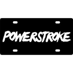 Ford Powerstroke License Plate