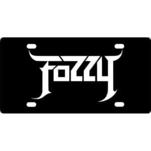 Fozzy Band Logo License Plate
