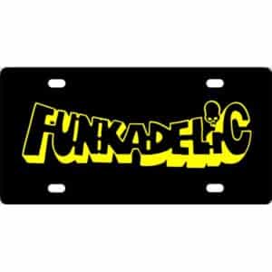 Funkadelic Band Logo License Plate