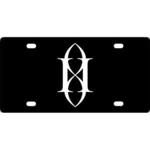Gemini Syndrome Band Symbol License Plate