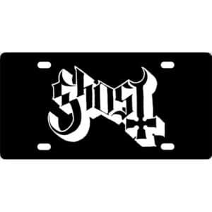Ghost BC Band Logo License Plate