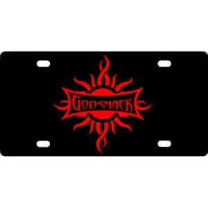 Godsmack A License Plate