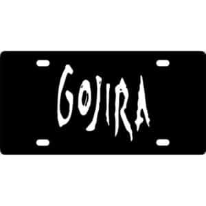 Gojira Band Logo License Plate