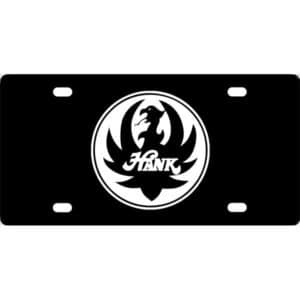 Hank Williams Jr Symbol License Plate