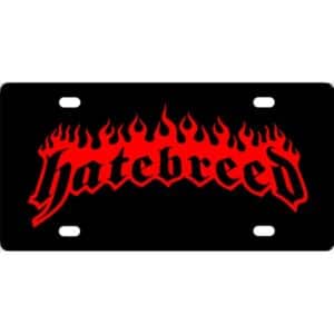 Hatebreed Band Logo License Plate
