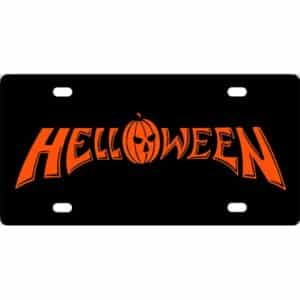 Helloween License Plate