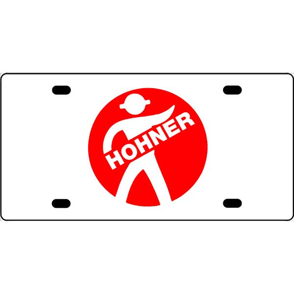 Hohner Logo License Plate