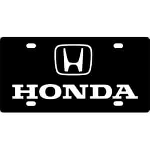 Honda Logo License Plate