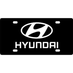 Hyundai Logo License Plate