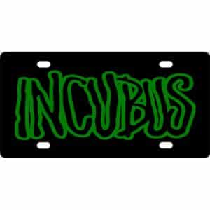 Incubus License Plate