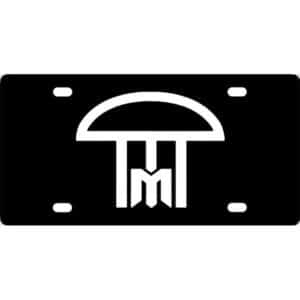 Infected Mushroom Band Symbol License Plate