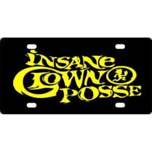 Insane Clown Posse Band Logo License Plate