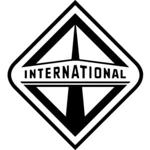 International Truck Logo Decal Sticker