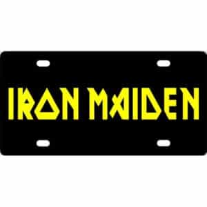 Iron Maiden License Plate